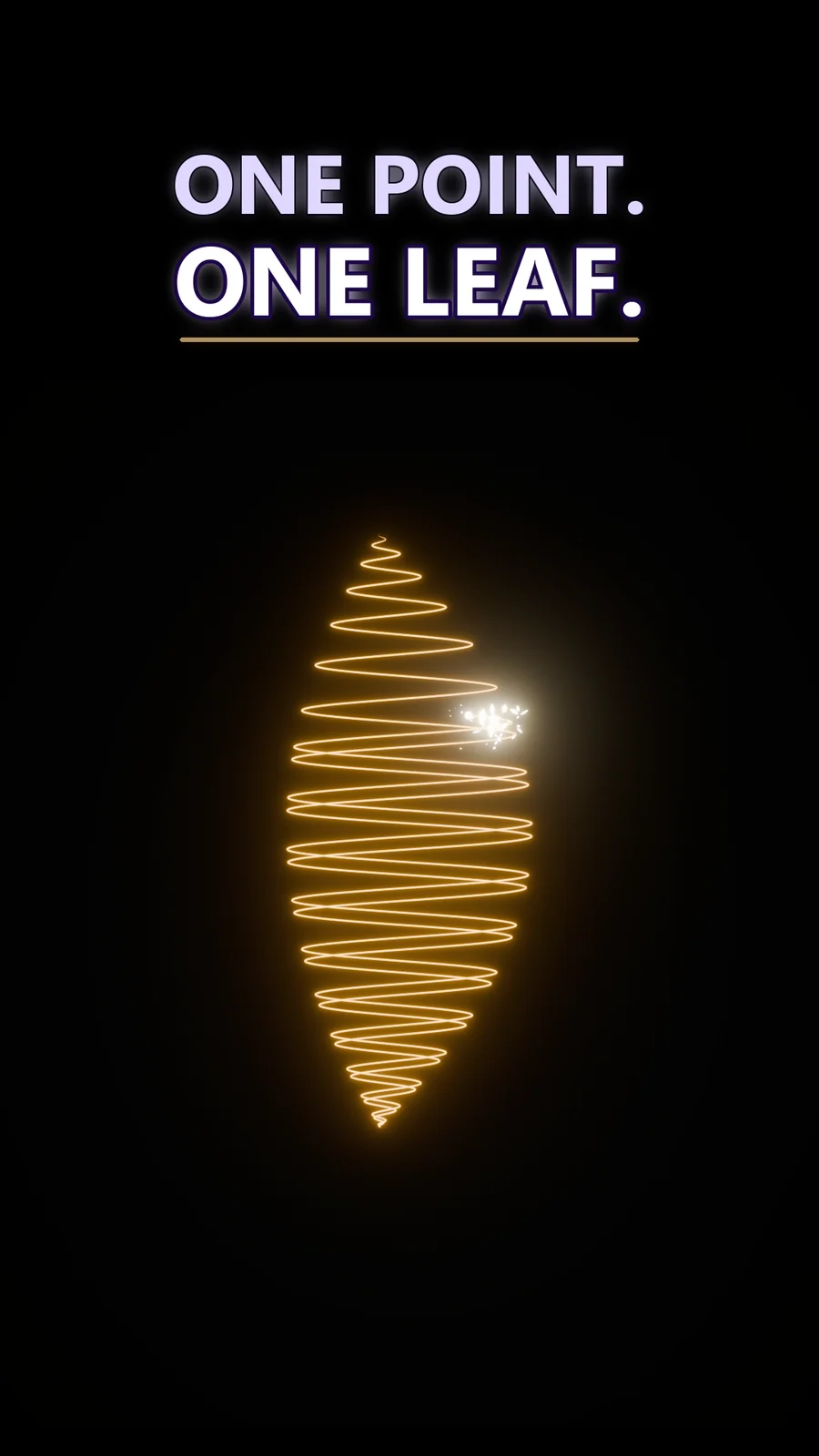 Can Two Waves Weave a Leaf?