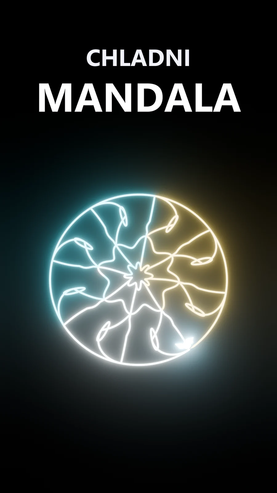 Can Sound Waves Freeze Into a Sacred Mandala?