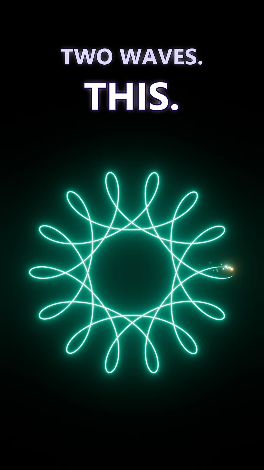 Can Two Frequencies Draw a Mandala?