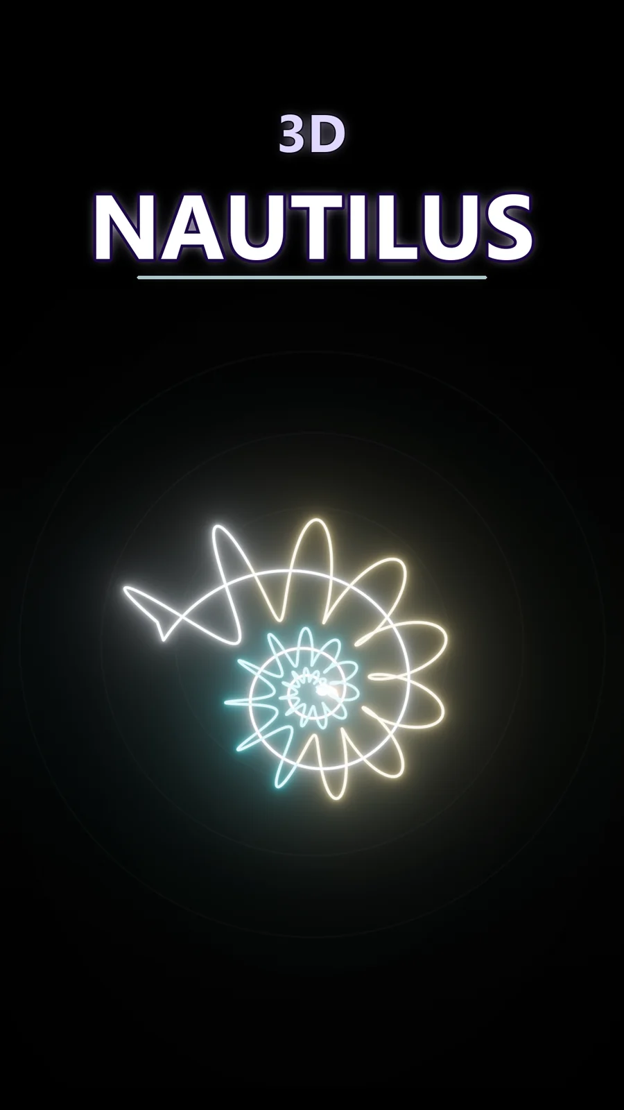 How 28 Math Chambers Carve a 3D Nautilus