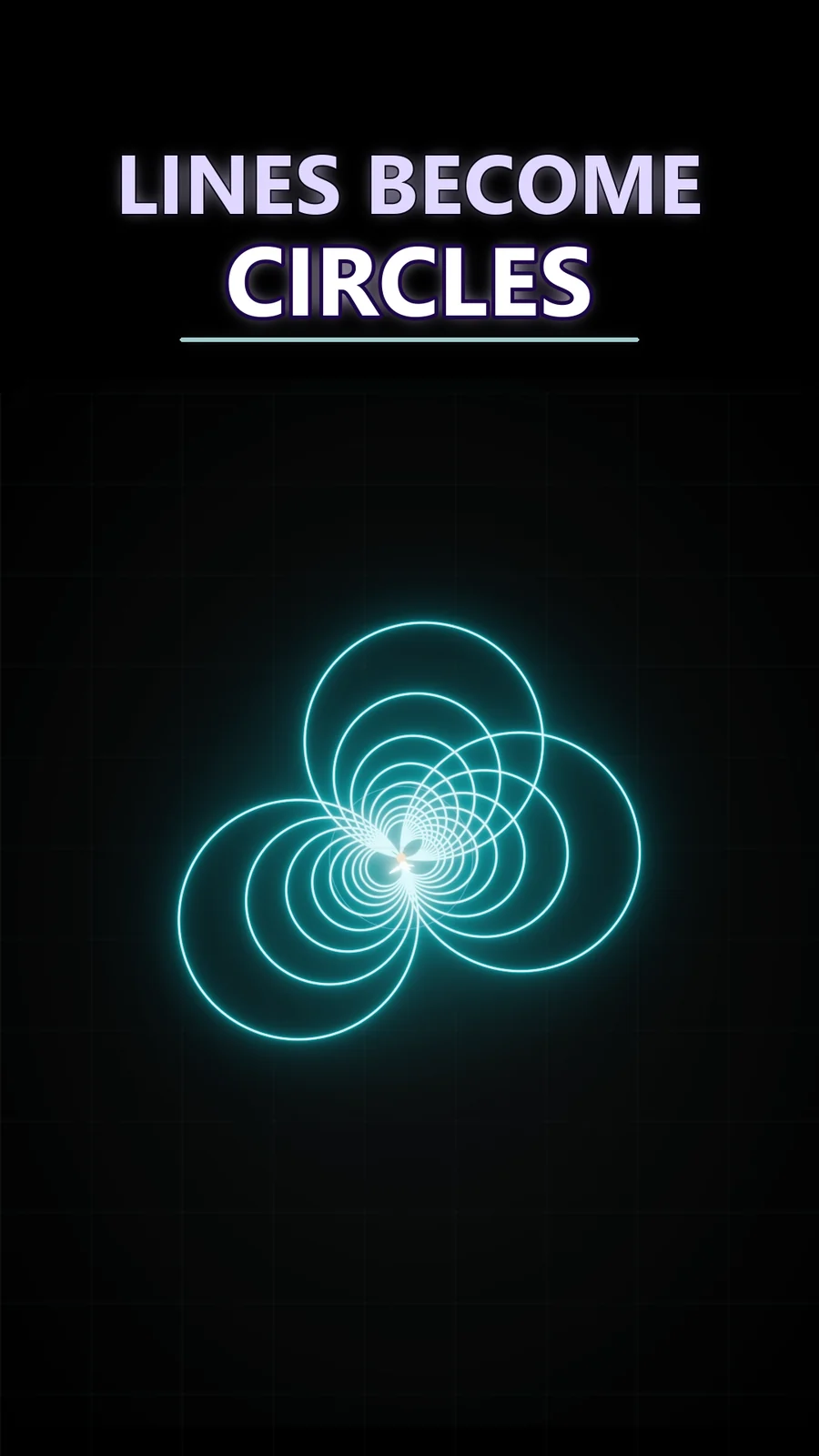 Can One Rule Turn Straight Lines Into Circles?