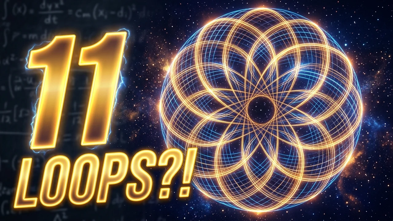 Why Does One Rolling Circle Draw Exactly 11 Loops?