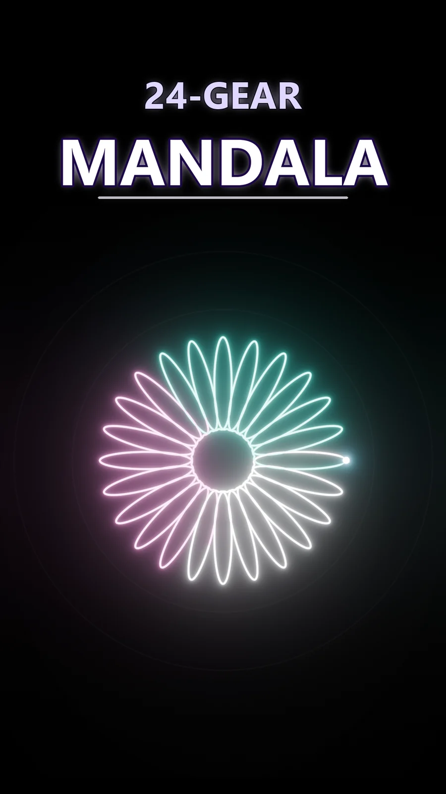 Can 24 Gears Weave an Infinite Mandala?