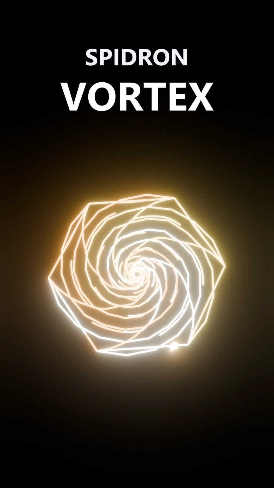 How Six Triangles Fold Into an Impossible Vortex